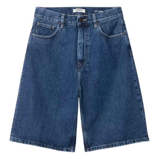 Bermuda Carhartt Wip W' Brandon Short - Blue stone washed - Shorts di Carhartt Wip | Francis Concept