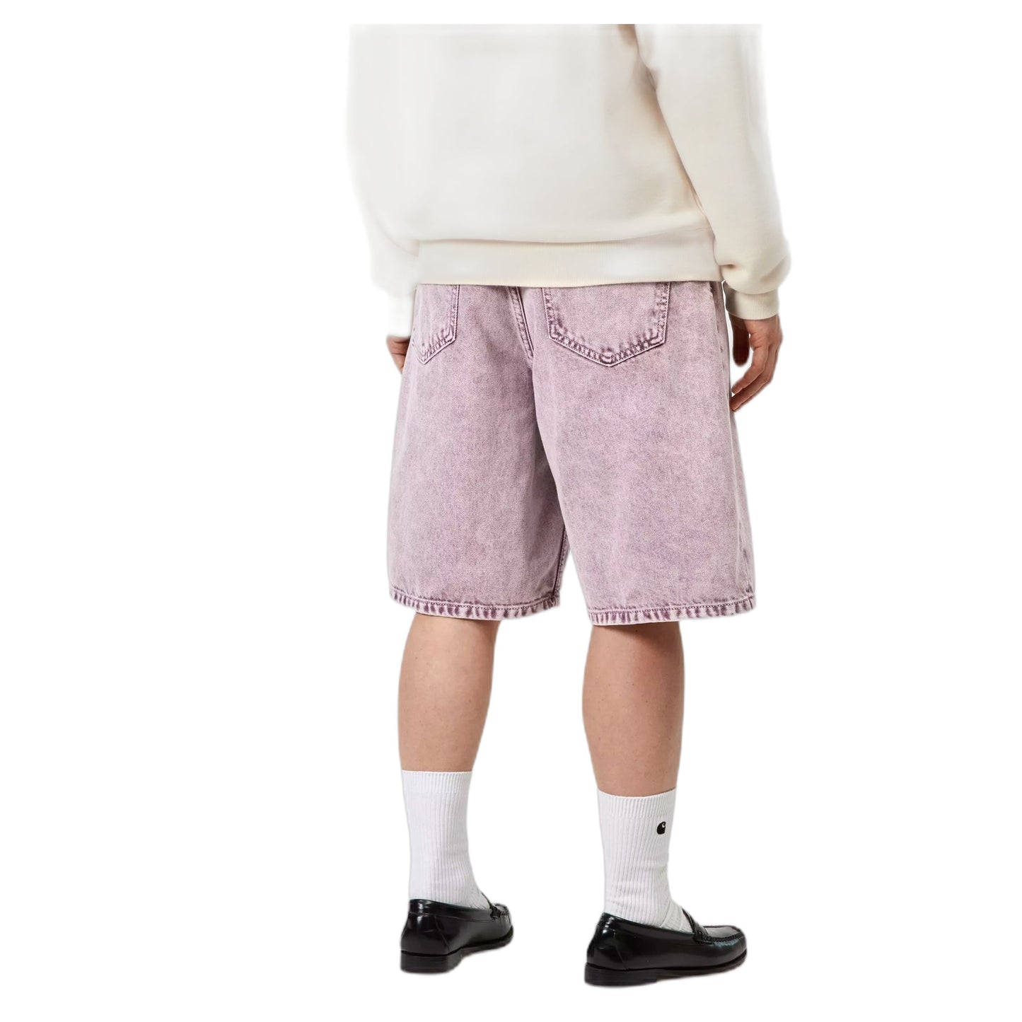 Bermuda Carhartt Wip W Brandon Short - Cozy Purple Chalk Wash - Bermuda di Carhartt Wip | Francis Concept