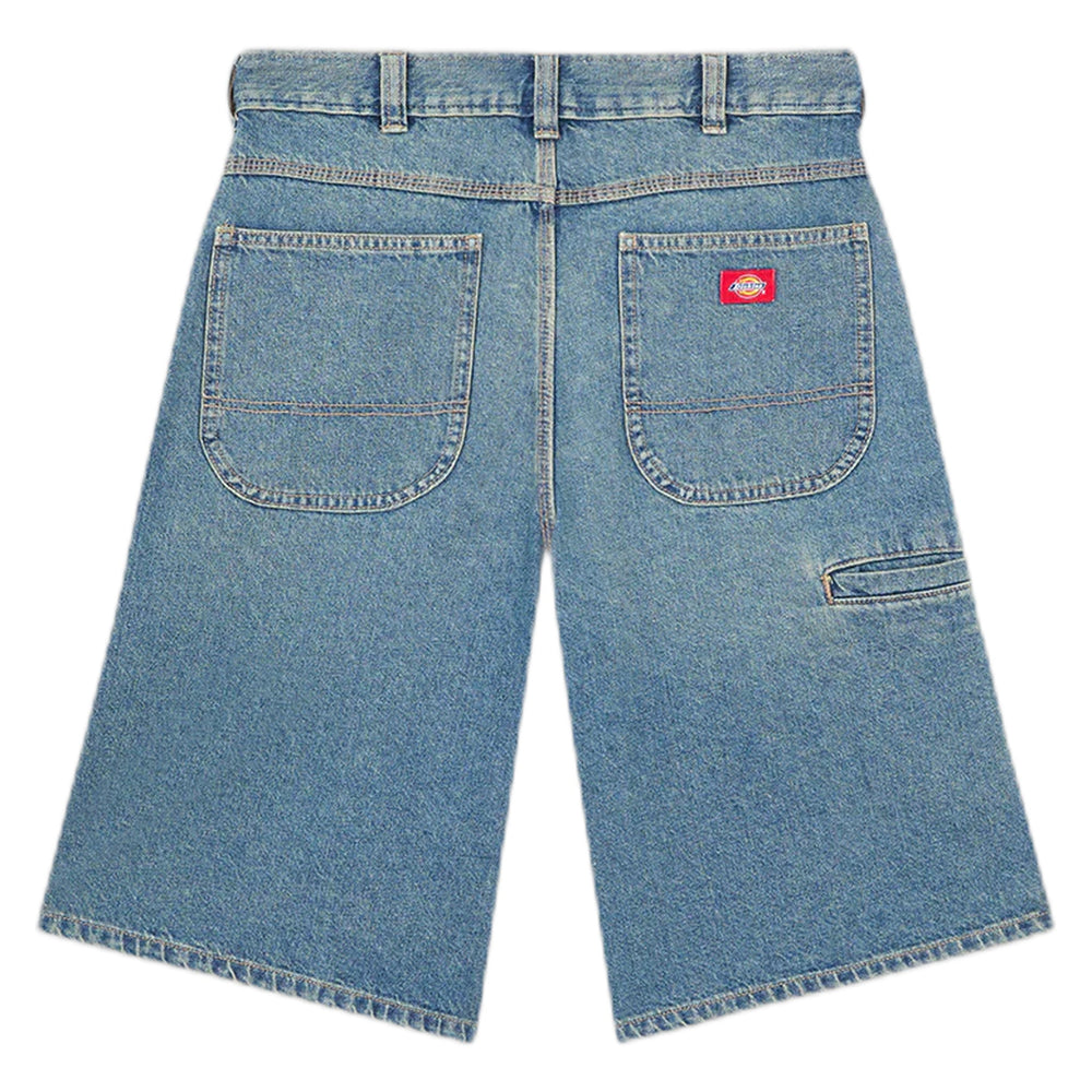 Bermuda Dickies 958 13 Inch Loose Short Jeans - Khaki Tinted Blue