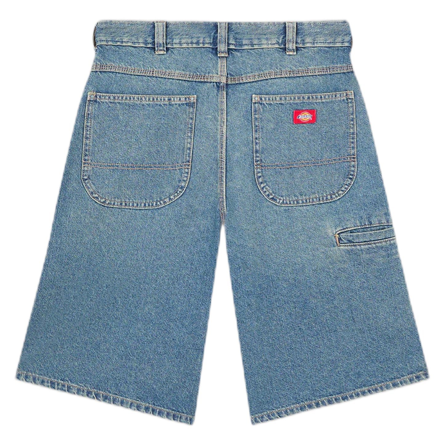 Bermuda Dickies 958 13 Inch Loose Short Jeans - Khaki Tinted Blue
