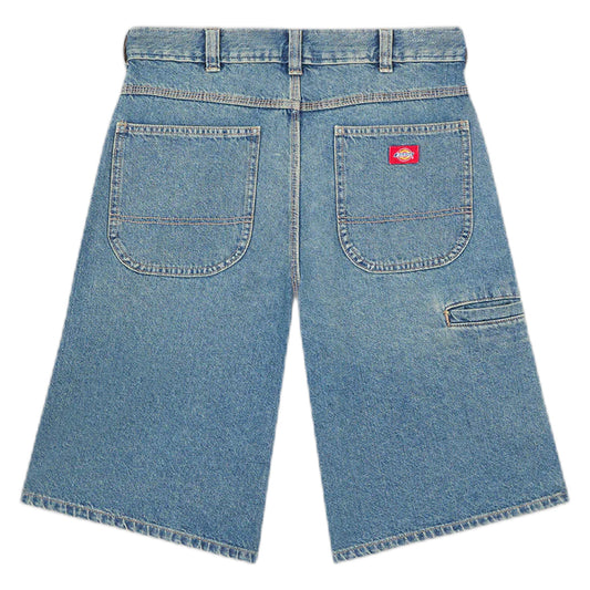 Bermuda Dickies 958 13 Inch Loose Short Jeans - Khaki Tinted Blue