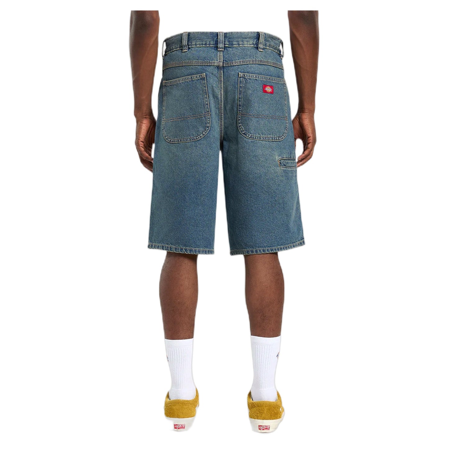 Bermuda Dickies 958 13 Inch Loose Short Jeans - Khaki Tinted Blue