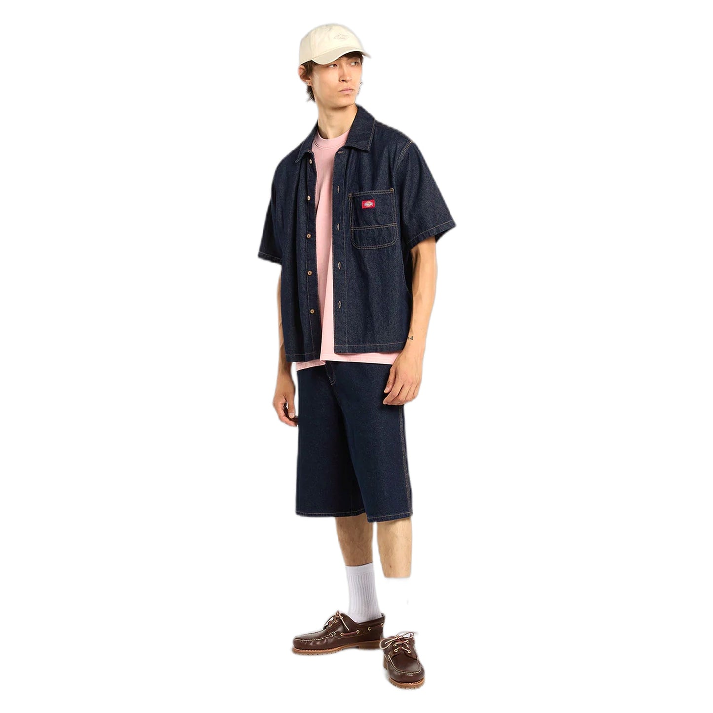 Bermuda Dickies 958 13 Inch Loose Short Jeans - Rinsed-Francis Concept