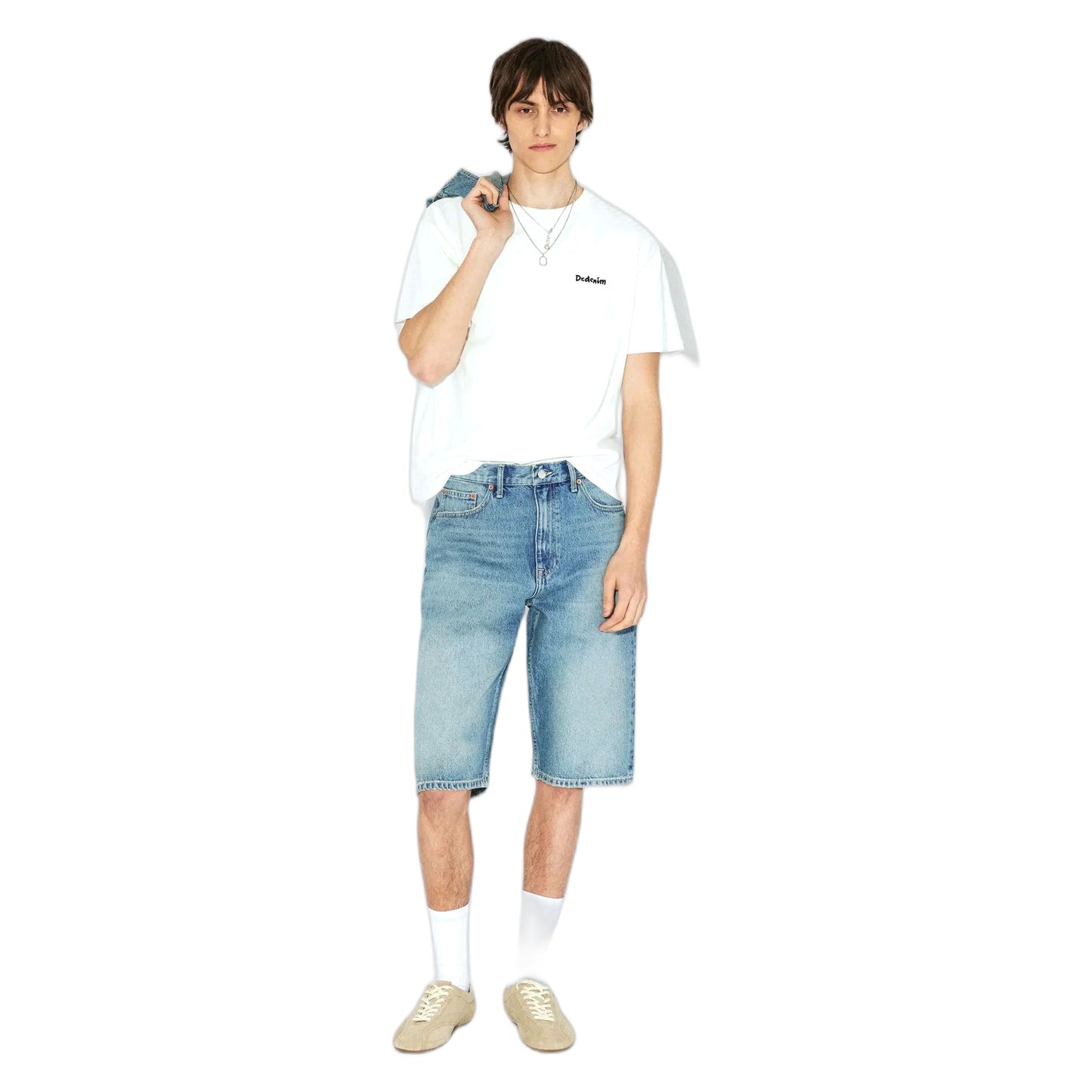 Bermuda Dr Denim Omar Shorts - Drift Sky Used-Francis Concept