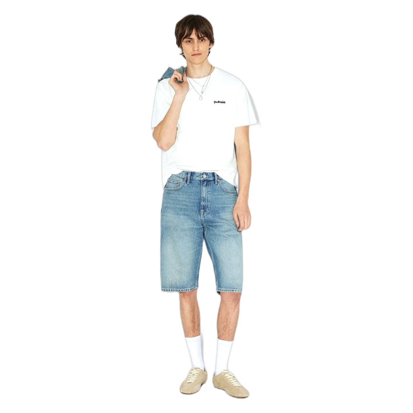 Bermuda Dr Denim Omar Shorts - Drift Sky Used-Francis Concept
