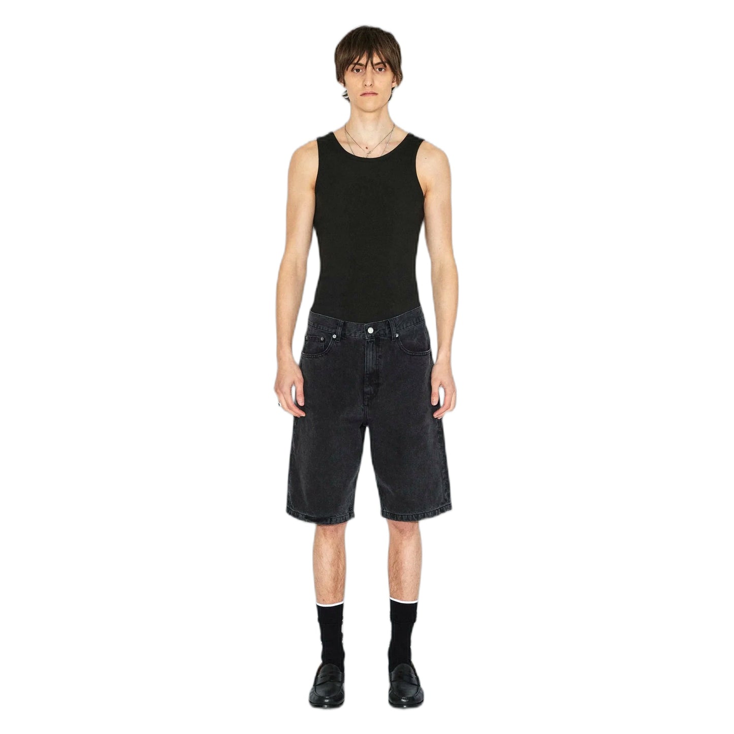 Bermuda Dr Denim Omar Shorts - Worm Black-Francis Concept