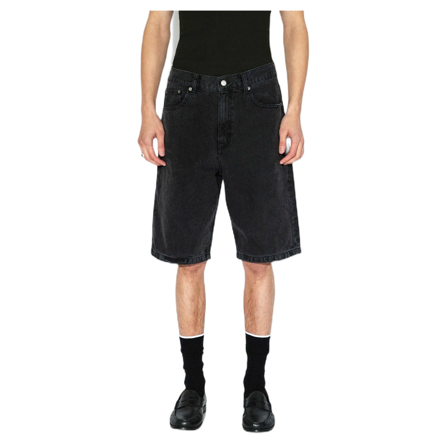 Bermuda Dr Denim Omar Shorts - Worm Black-Francis Concept