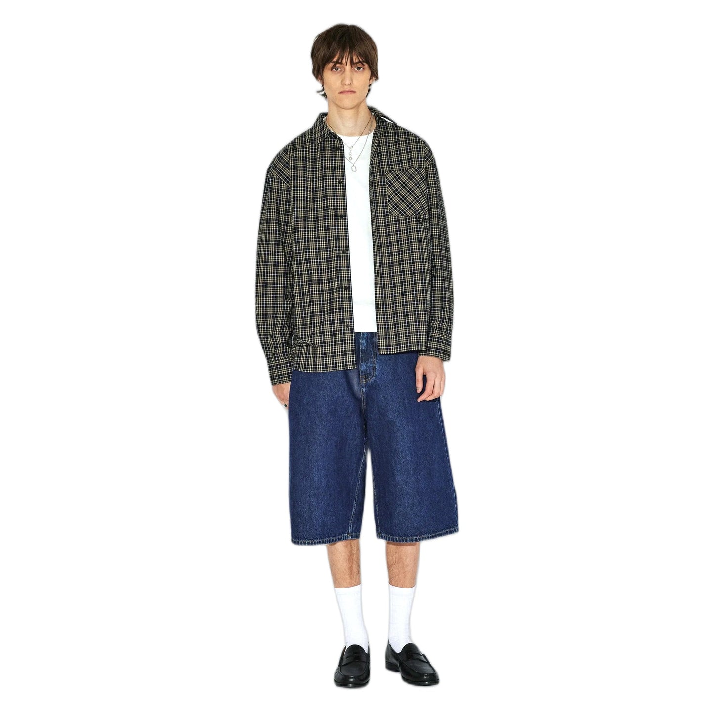 Bermuda Dr Denim Vali Shorts - Haze Dark Retro-Francis Concept