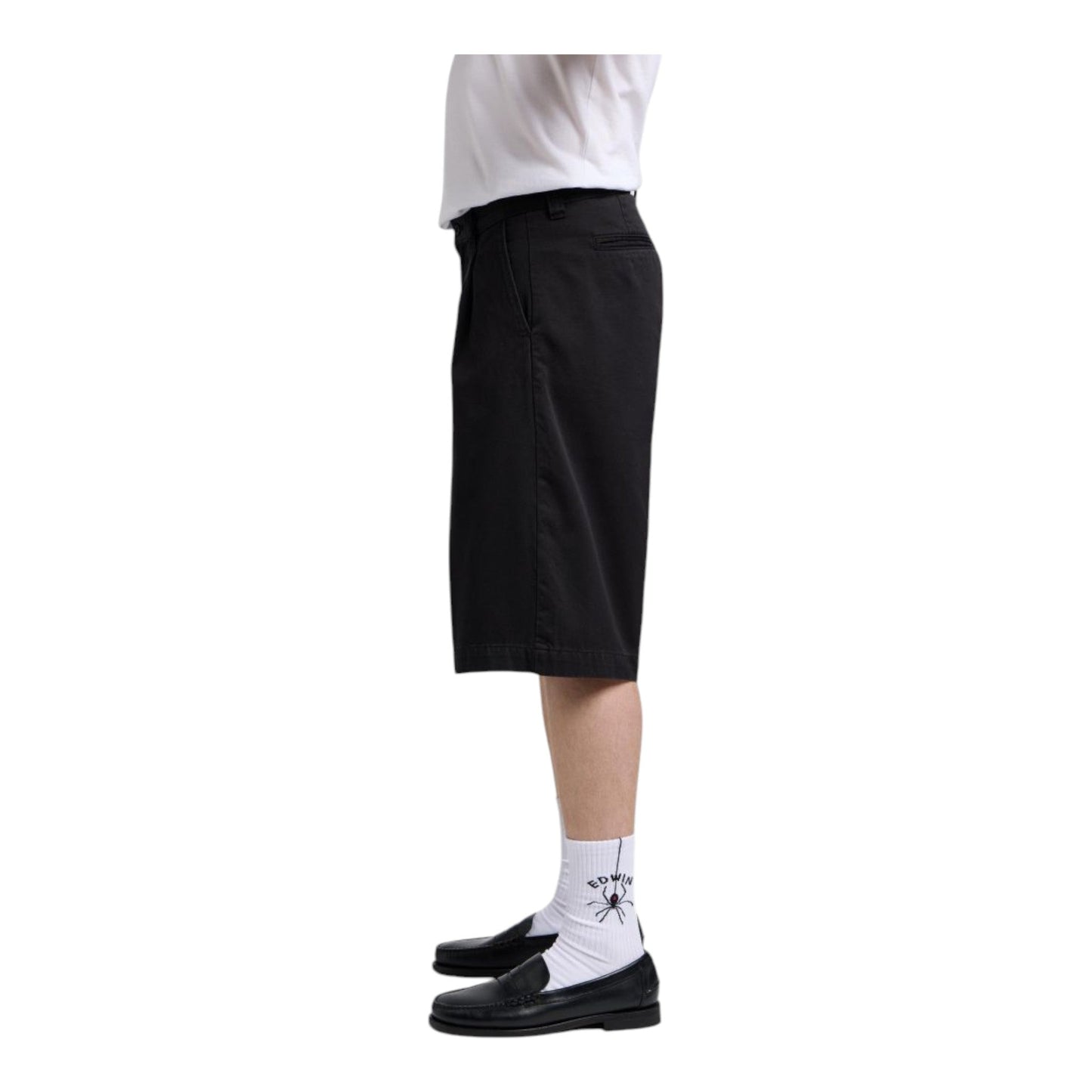 Bermuda Edwin Adam Short - Black - Bermuda di Edwin | Francis Concept
