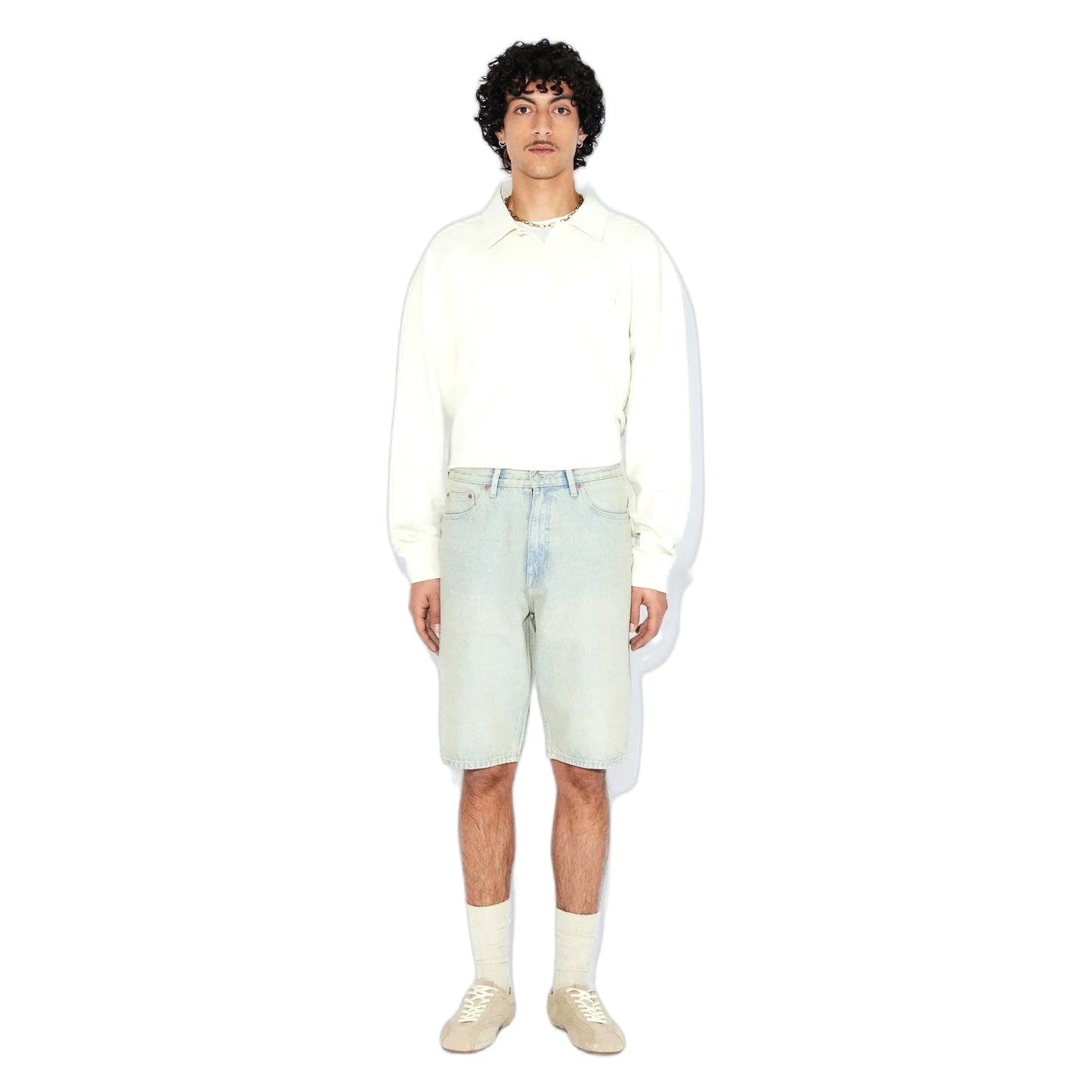 Bermuda Omar Shorts - Stream Light Sand-Francis Concept