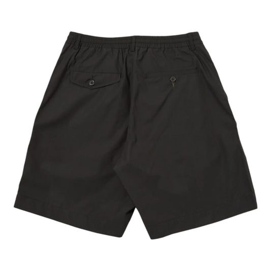 Bermuda Universal Works Pleated Track Short - Black - Bermuda di Universal Works | Francis Concept