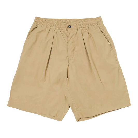 Bermuda Universal Works Pleated Track Short - Sand - Bermuda di Universal Works | Francis Concept