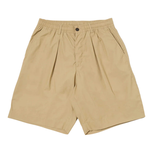 Bermuda Universal Works Pleated Track Short - Sand - Bermuda di Universal Works | Francis Concept