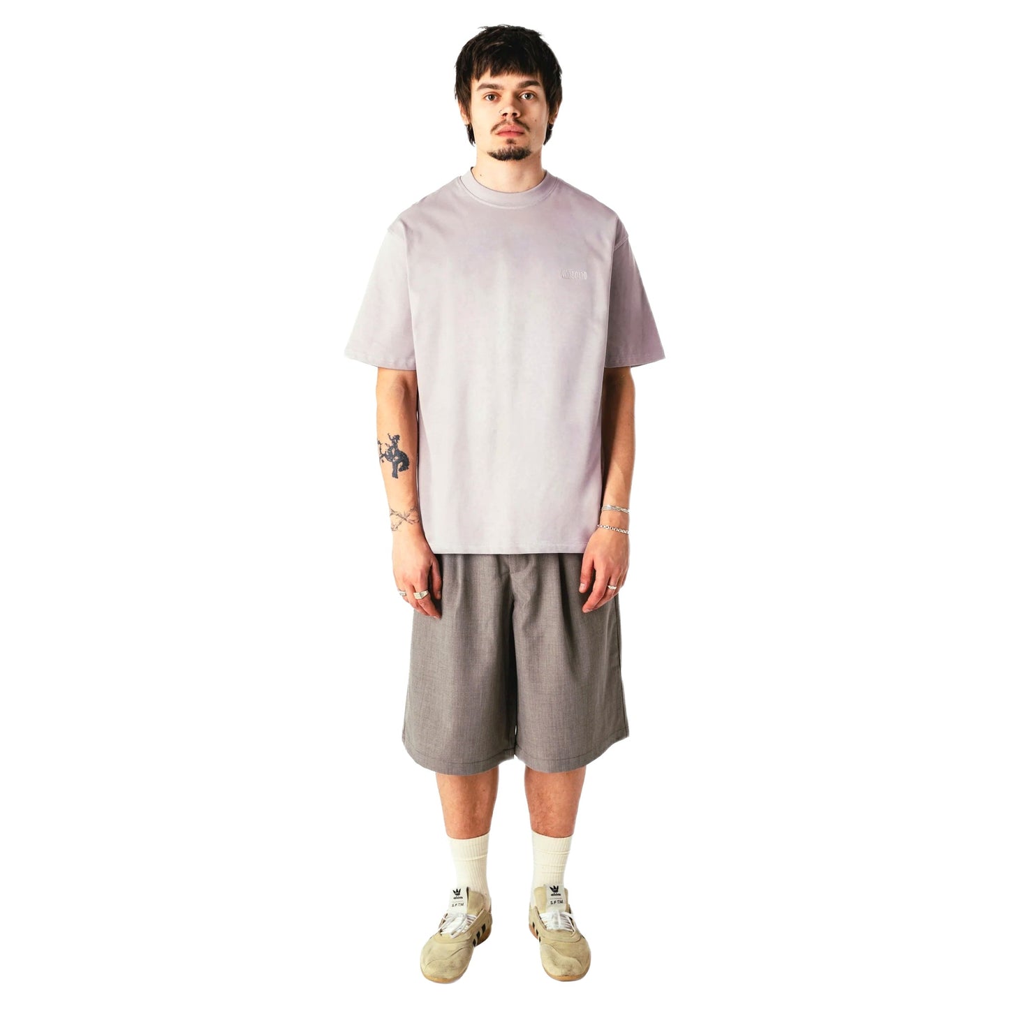 Bermuda Woodbird WBBin Guan Shorts - Sand Melange-Francis Concept