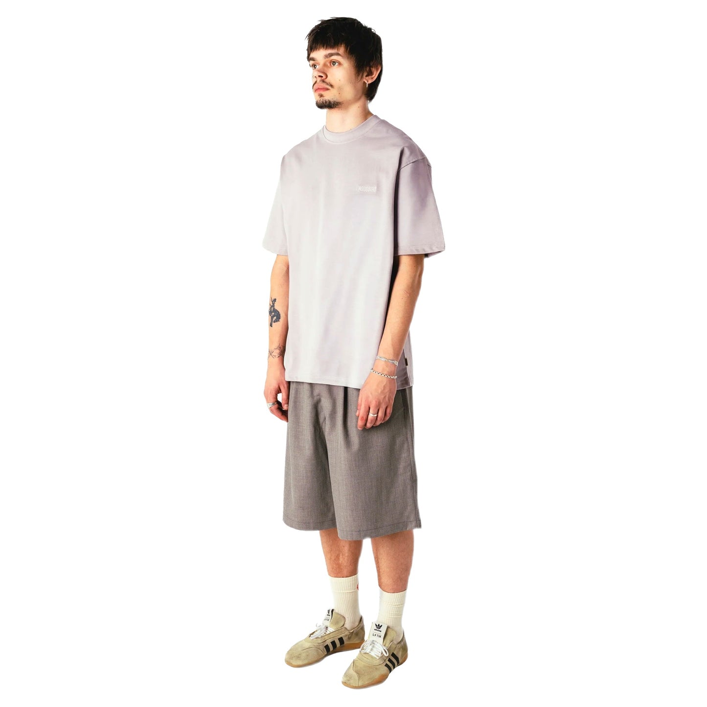 Bermuda Woodbird WBBin Guan Shorts - Sand Melange-Francis Concept