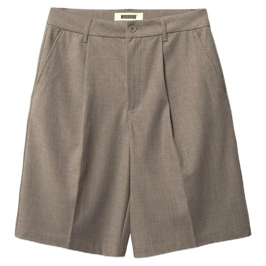 Bermuda Woodbird WBBin Guan Shorts - Sand Melange-Francis Concept