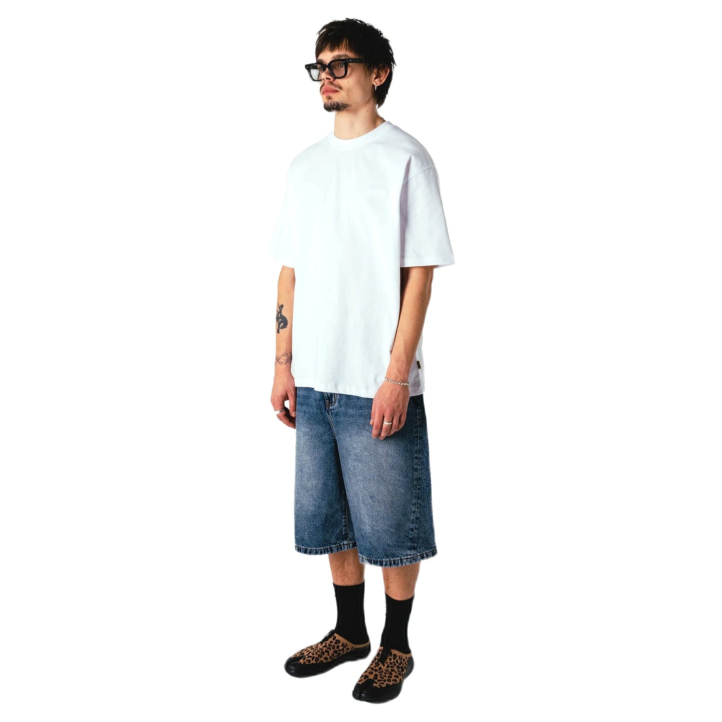 Bermuda Woodbird WBYuto Twisted Shorts - Blue Vintage-Francis Concept