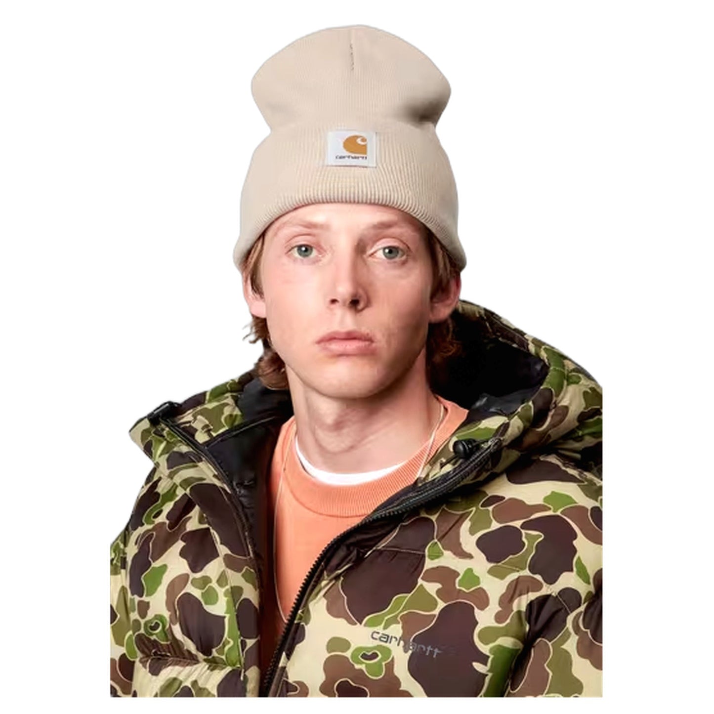 Berretto Carhartt Wip Acrylic Watch Hat - Fleur De Sel - Cappeli di Carhartt Wip | Francis Concept