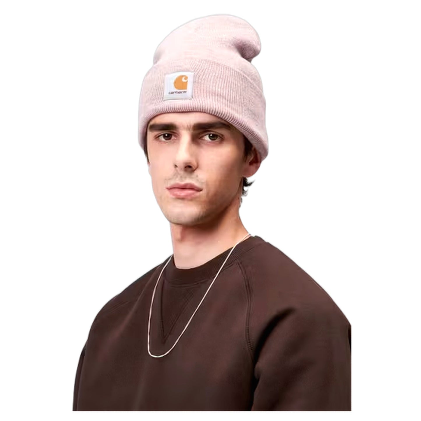 Berretto Carhartt Wip Acrylic Watch Hat - Glassy Pink Heather - Cappelli di Carhartt Wip | Francis Concept