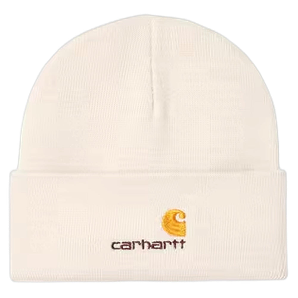Berretto Carhartt Wip American Script Beanie - Natural - Cappelli di Carhartt Wip | Francis Concept