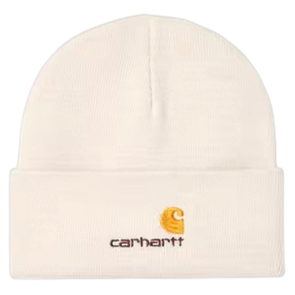 Berretto Carhartt Wip American Script Beanie - Natural - Cappelli di Carhartt Wip | Francis Concept