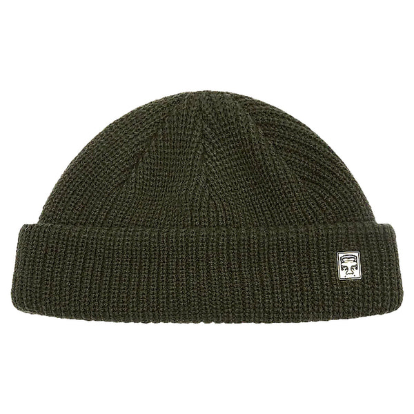 Berretto Obey Micro Beanie - Kombu Green - Cappelli di Obey | Francis Concept