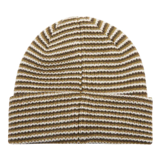 Berretto Obey Parker Striped Beanie - Green Multi - Cappelli di Obey | Francis Concept
