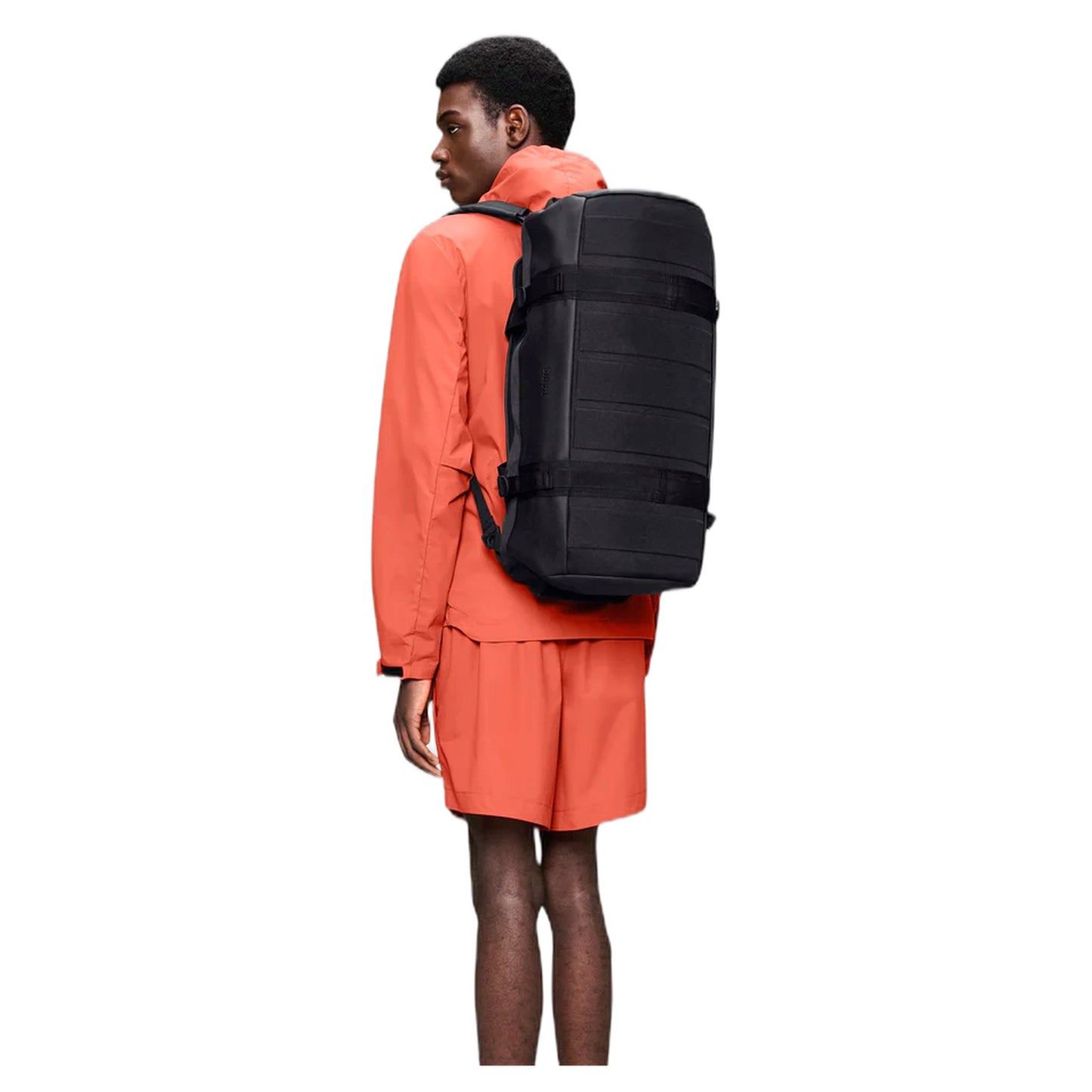 Borsone Rains Texel Duffel Bag Small W3 - Black-Francis Concept