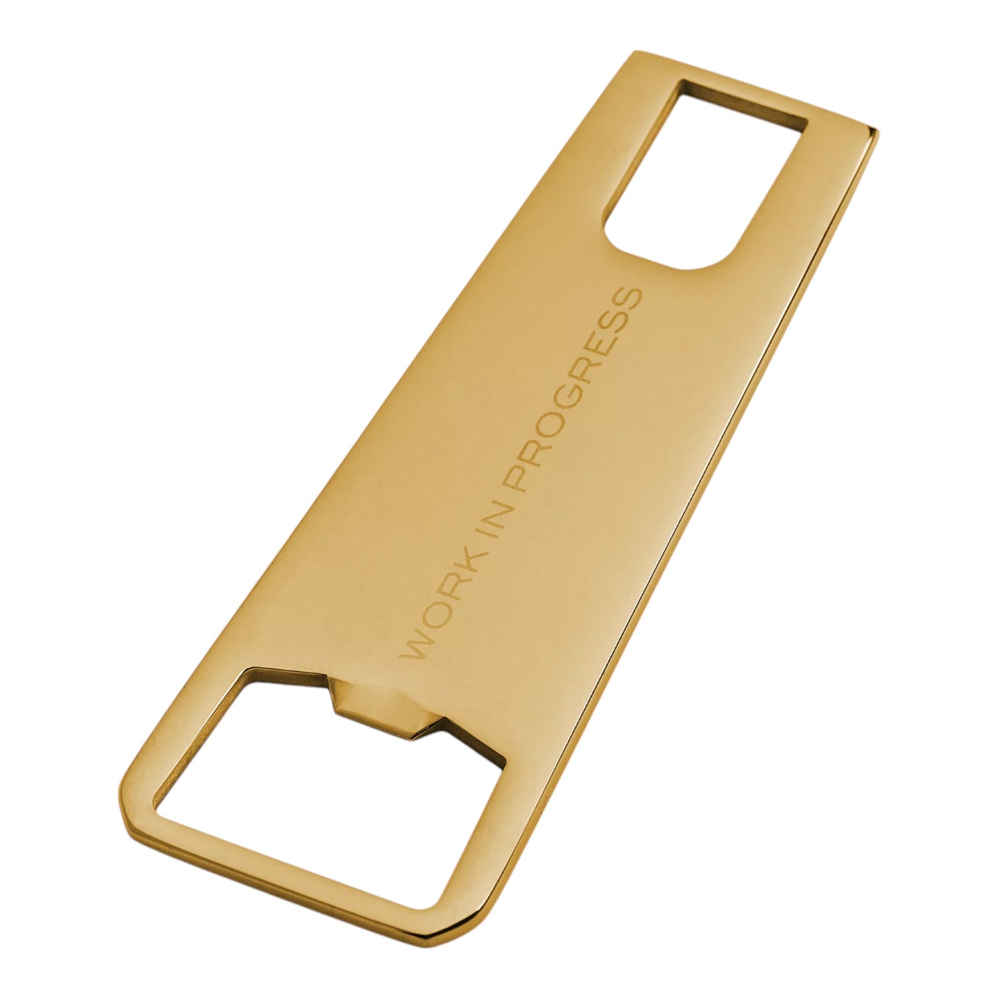 Carhartt Wip Zip Bottle Opener - Metal Gold