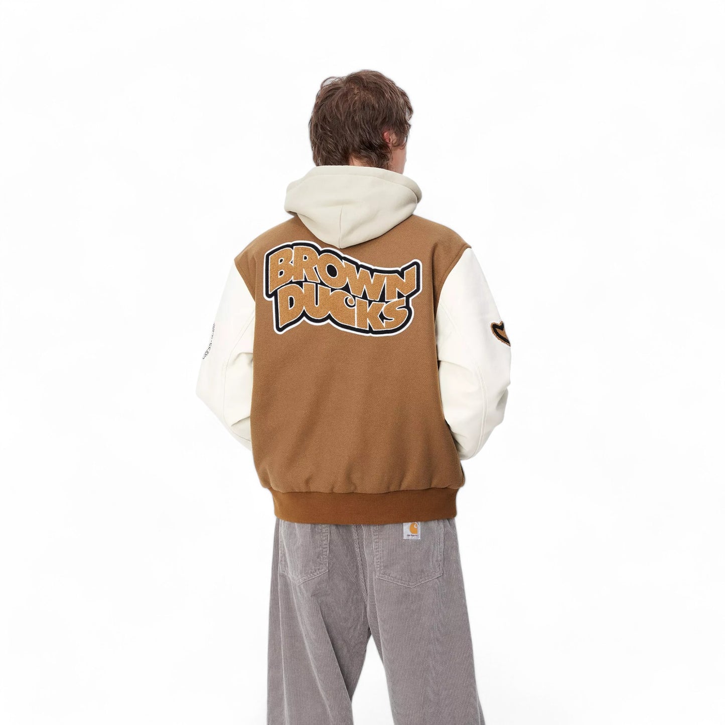 Carhartt Wip Brown Ducks Bomber - Hamilton Brown / Wax Francis Concept