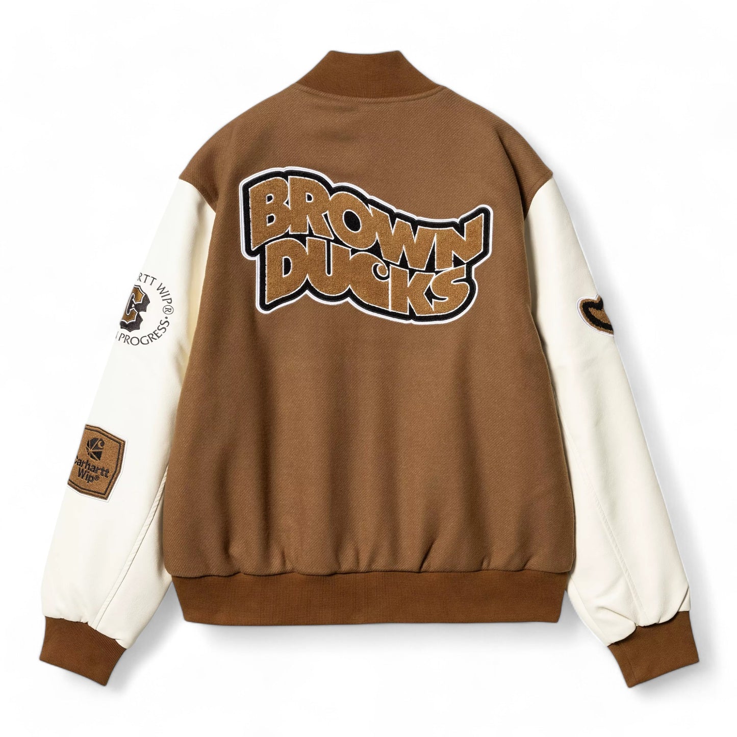 Carhartt Wip Brown Ducks Bomber - Hamilton Brown / Wax Francis Concept