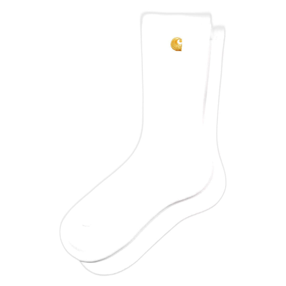 Calze Carhartt Wip Chase Socks - White / Gold-Francis Concept
