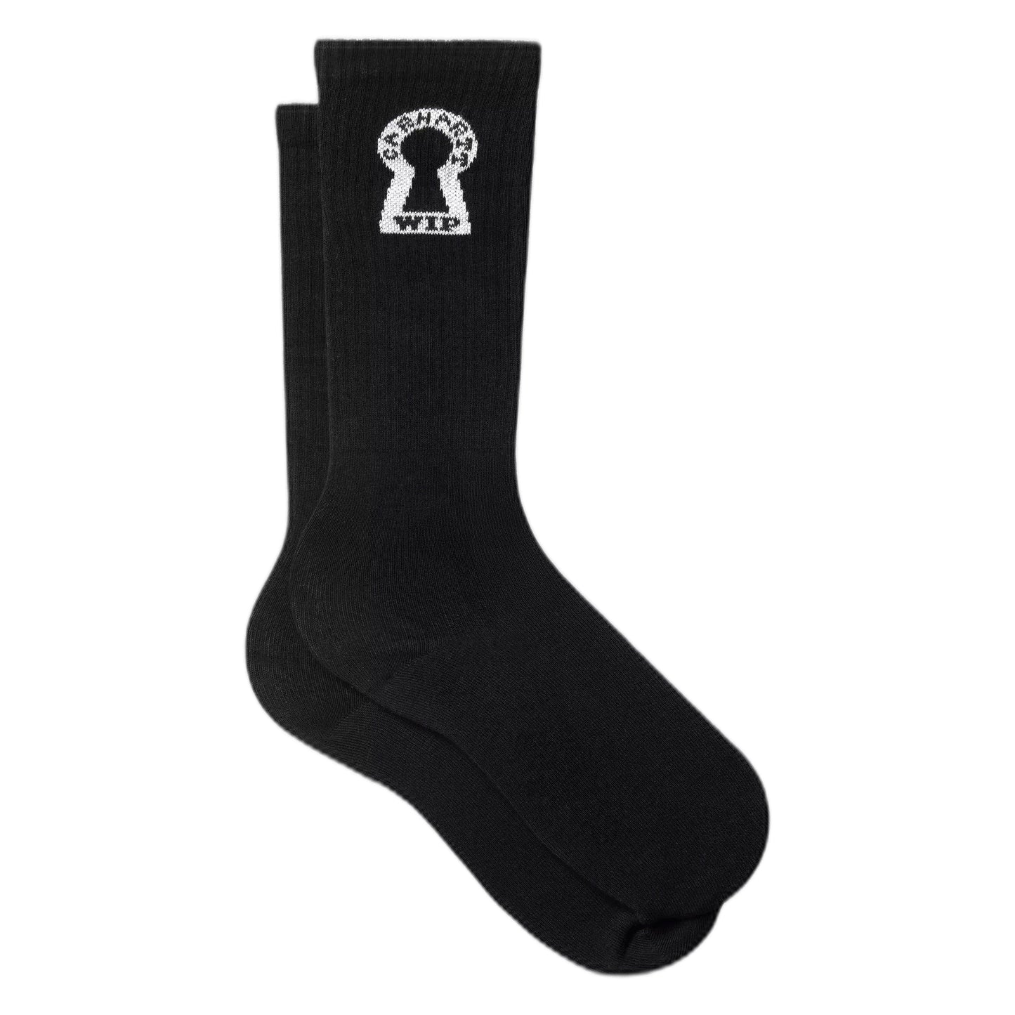 Calze Carhartt Wip Locked Socks - Black / White-Francis Concept