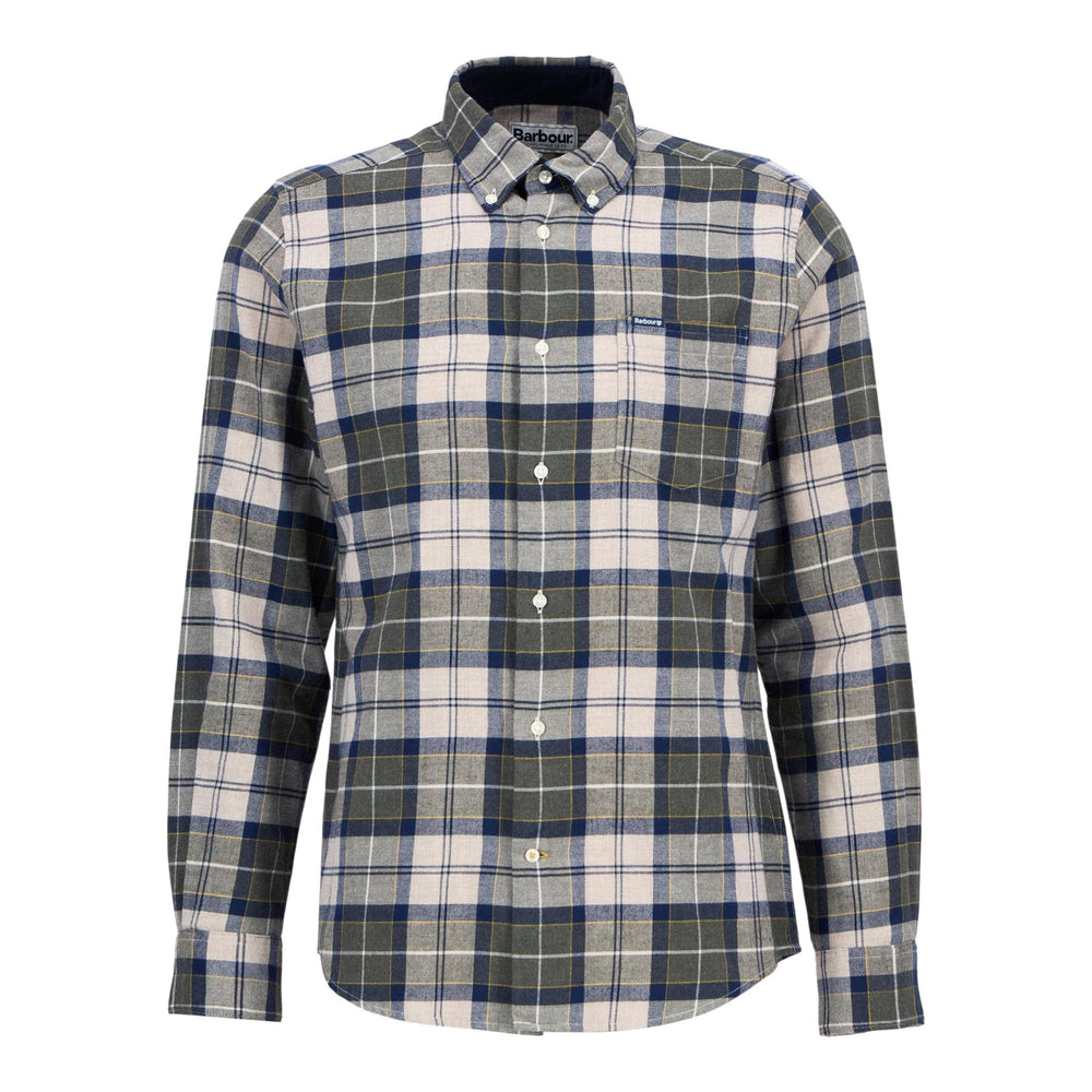 Camicia Barbour Fortrose Tailored Shirt - Tartan Forest - Camicie di Barbour | Francis Concept