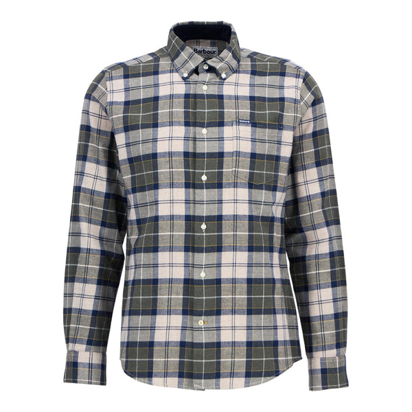 Camicia Barbour Fortrose Tailored Shirt - Tartan Forest - Camicie di Barbour | Francis Concept