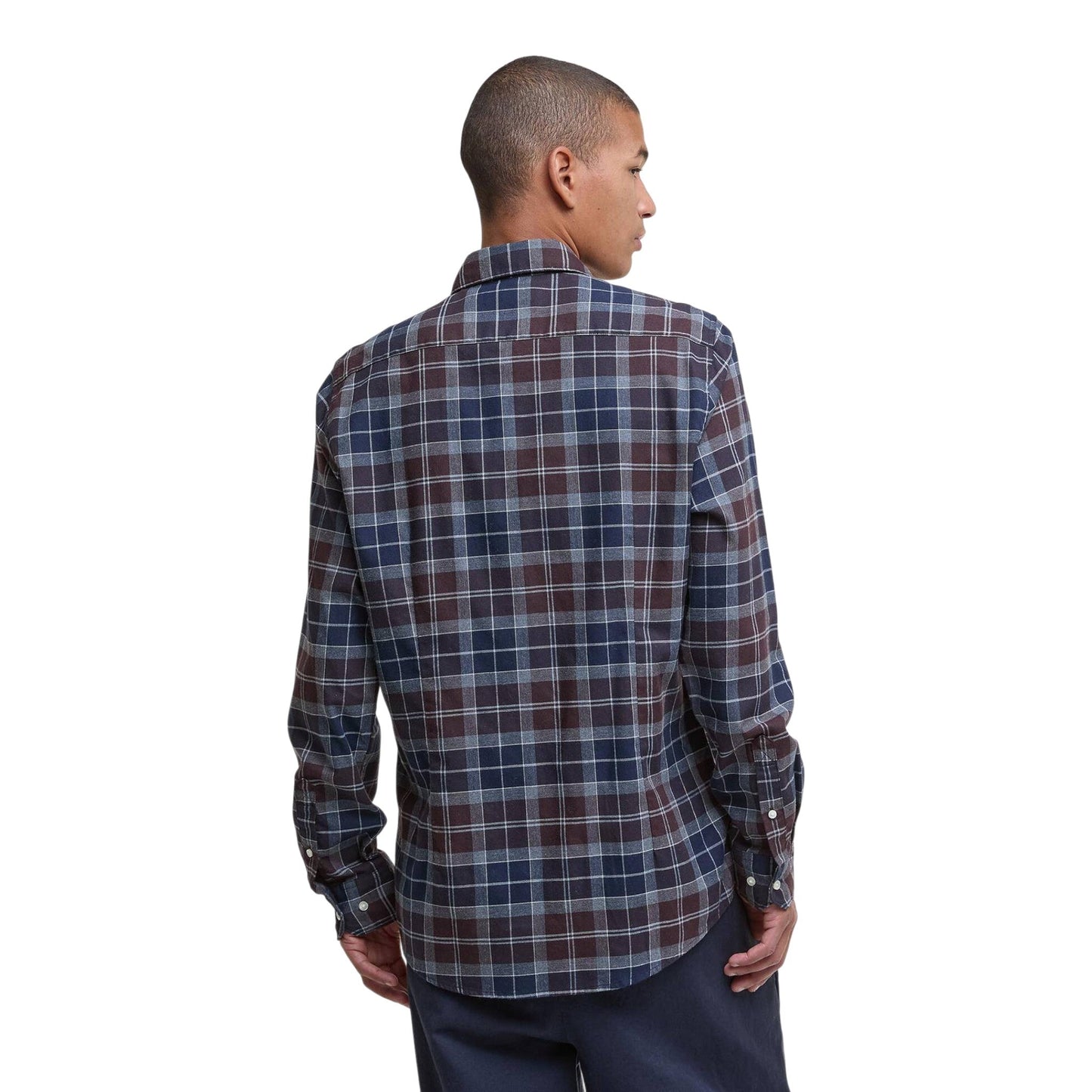 Camicia Barbour Fortrose Tailored Shirt - Tartan Midnight - Camicie di Barbour | Francis Concept