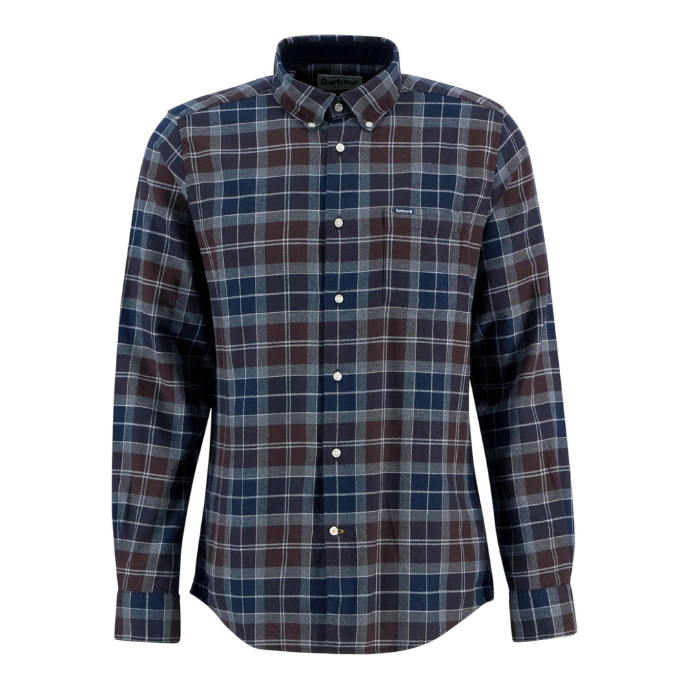 Camicia Barbour Fortrose Tailored Shirt - Tartan Midnight - Camicie di Barbour | Francis Concept