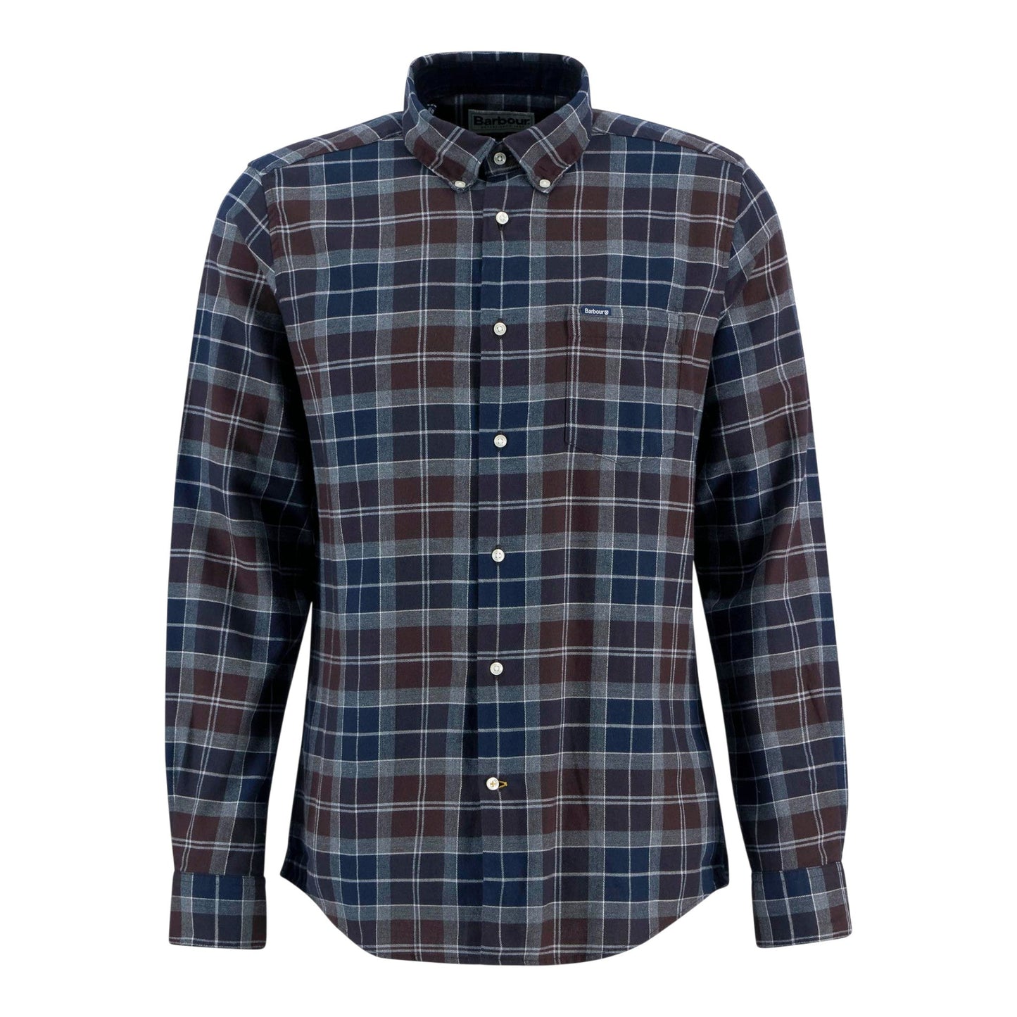 Camicia Barbour Fortrose Tailored Shirt - Tartan Midnight - Camicie di Barbour | Francis Concept