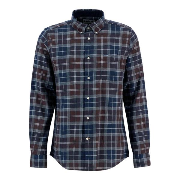 Camicia Barbour Fortrose Tailored Shirt - Tartan Midnight - Camicie di Barbour | Francis Concept