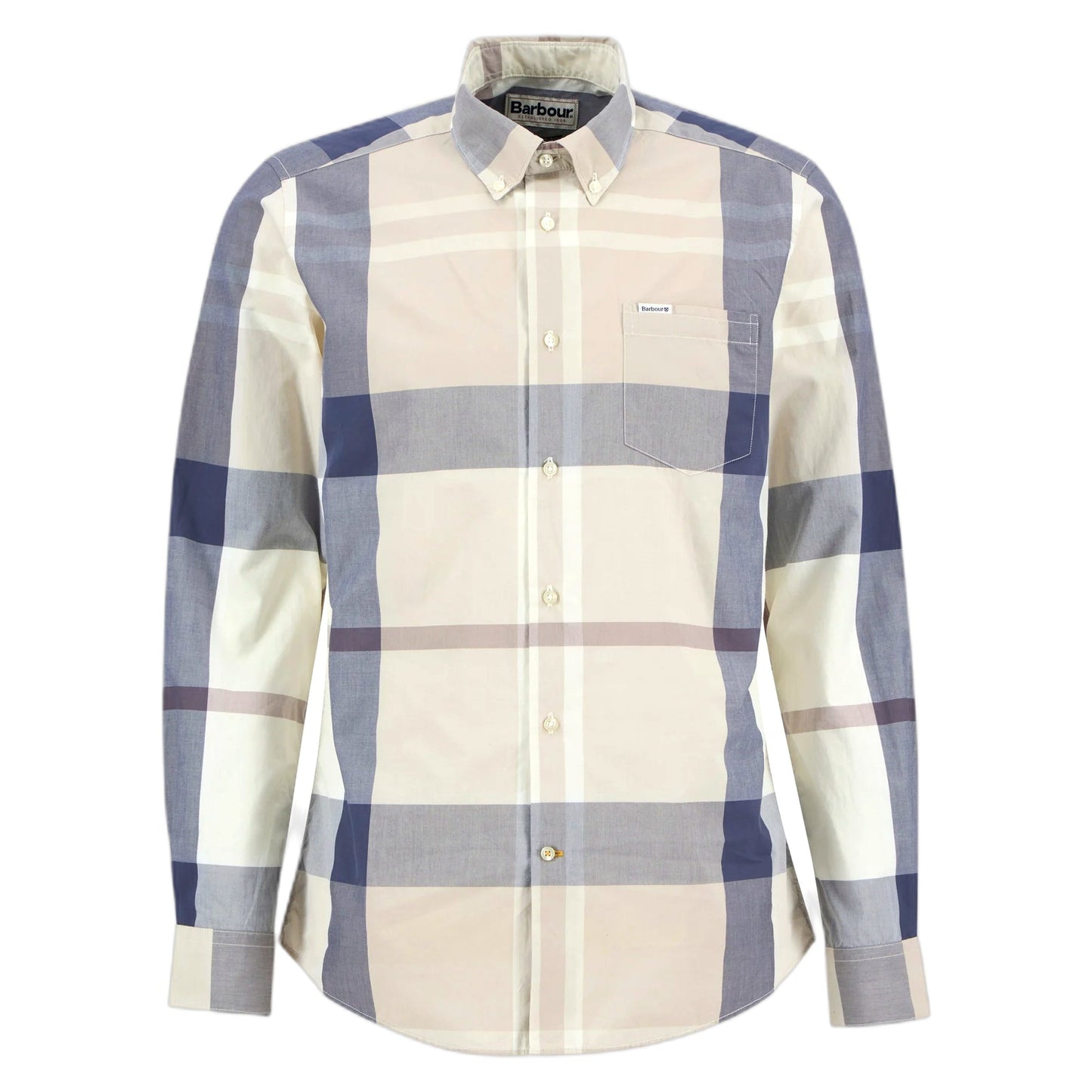 Camicia Barbour Harris Tailored Shirt - Oban Mist Tartan