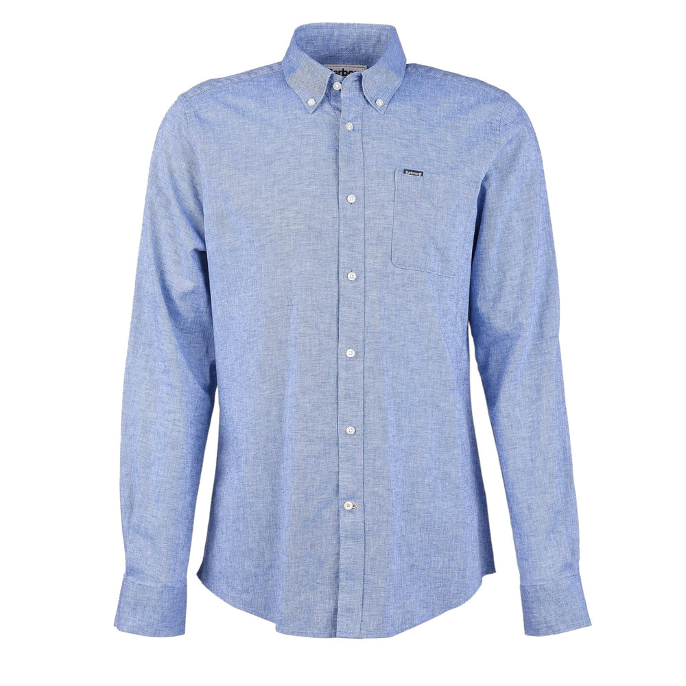 Camicia Barbour Nelson Tailored Shirt - Blue - Camicie di Barbour | Francis Concept
