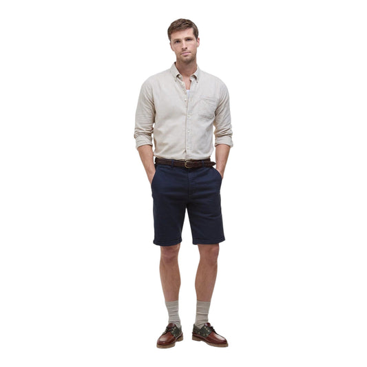 Camicia Barbour Nelson Tailored Shirt - Stone - Camicie di Barbour | Francis Concept