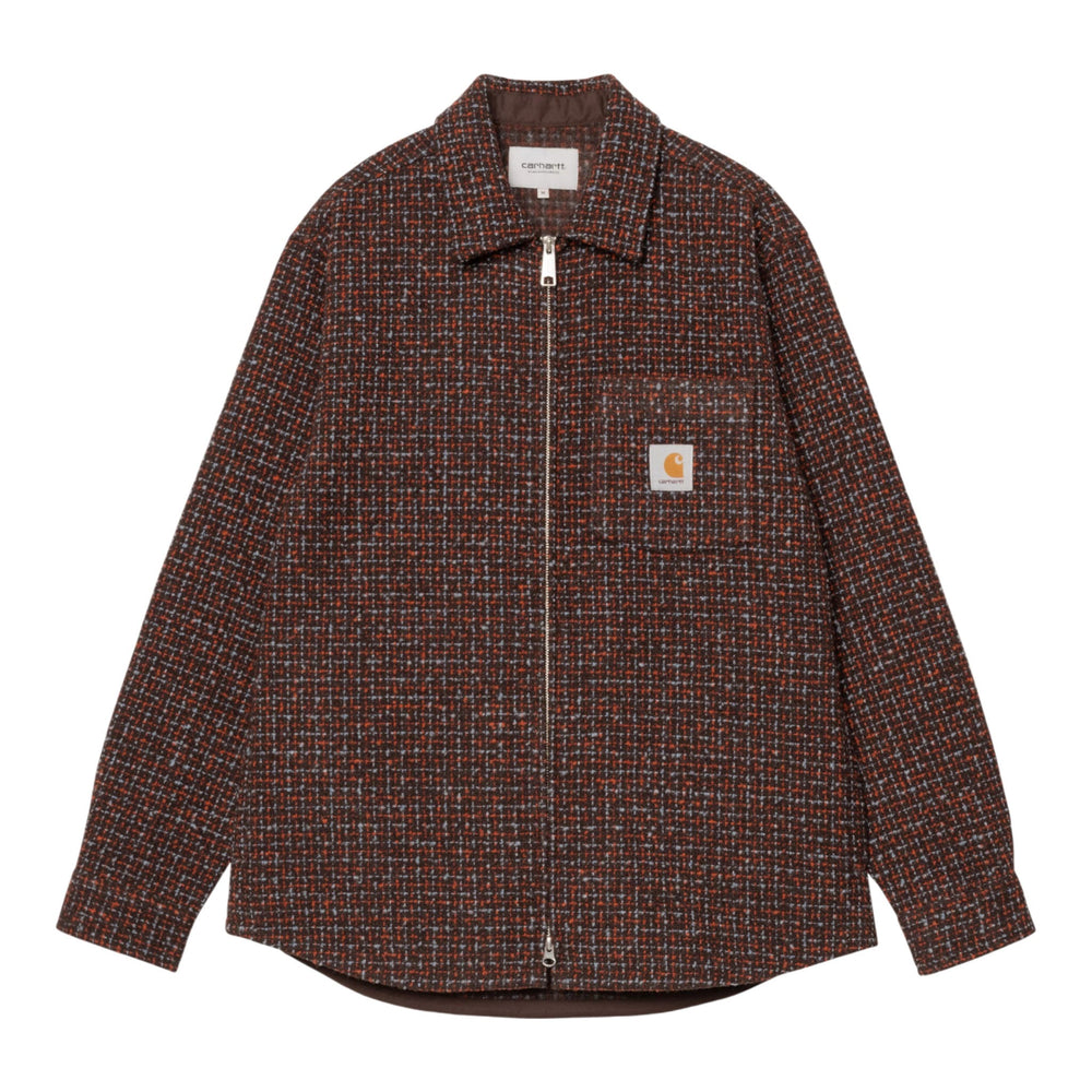 Camicia Carhartt Wip Bellamy Shirt Jac Bellamy Check - Tobacco - Giacche di Carhartt Wip | Francis Concept