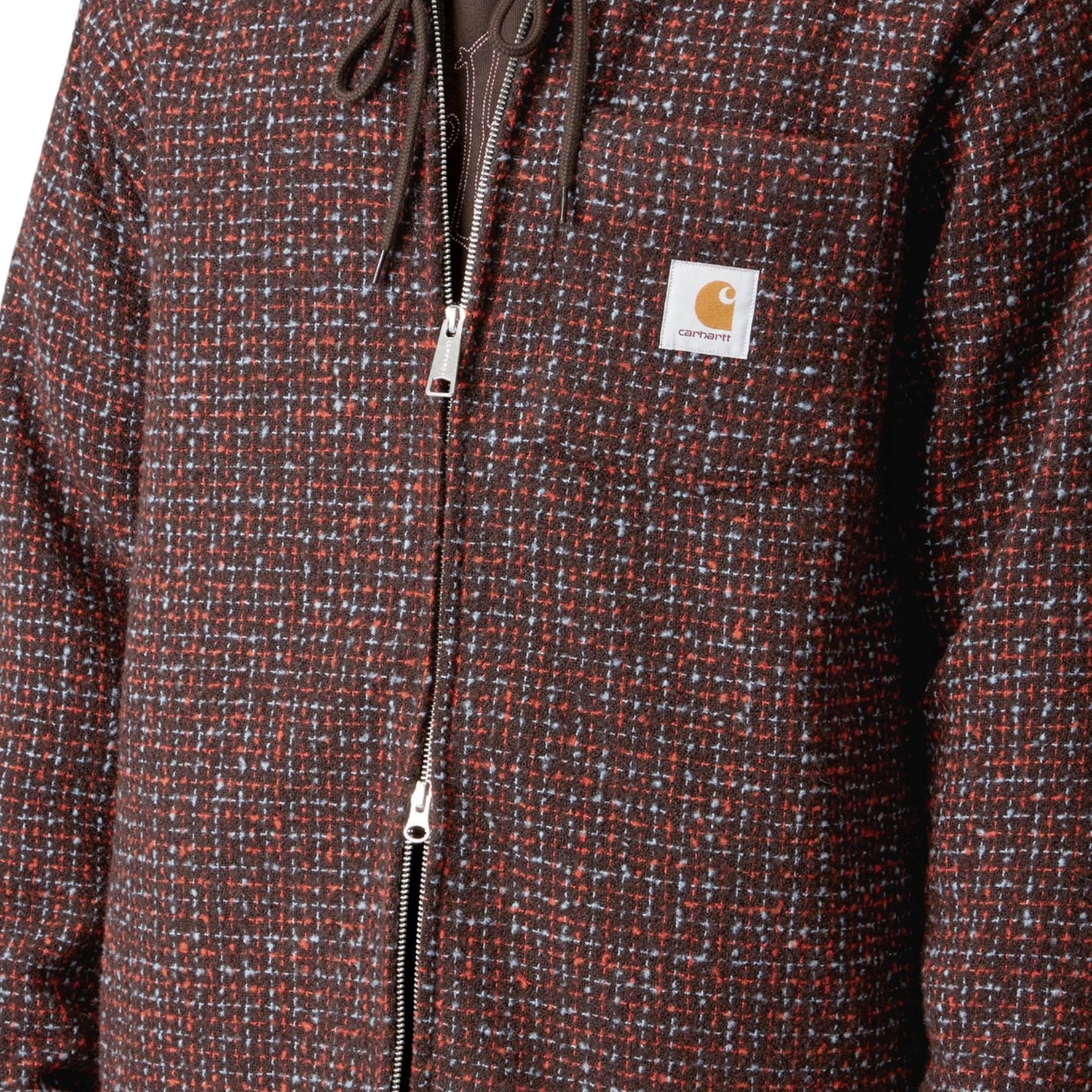 Camicia Carhartt Wip Bellamy Shirt Jac Bellamy Check - Tobacco - Giacche di Carhartt Wip | Francis Concept