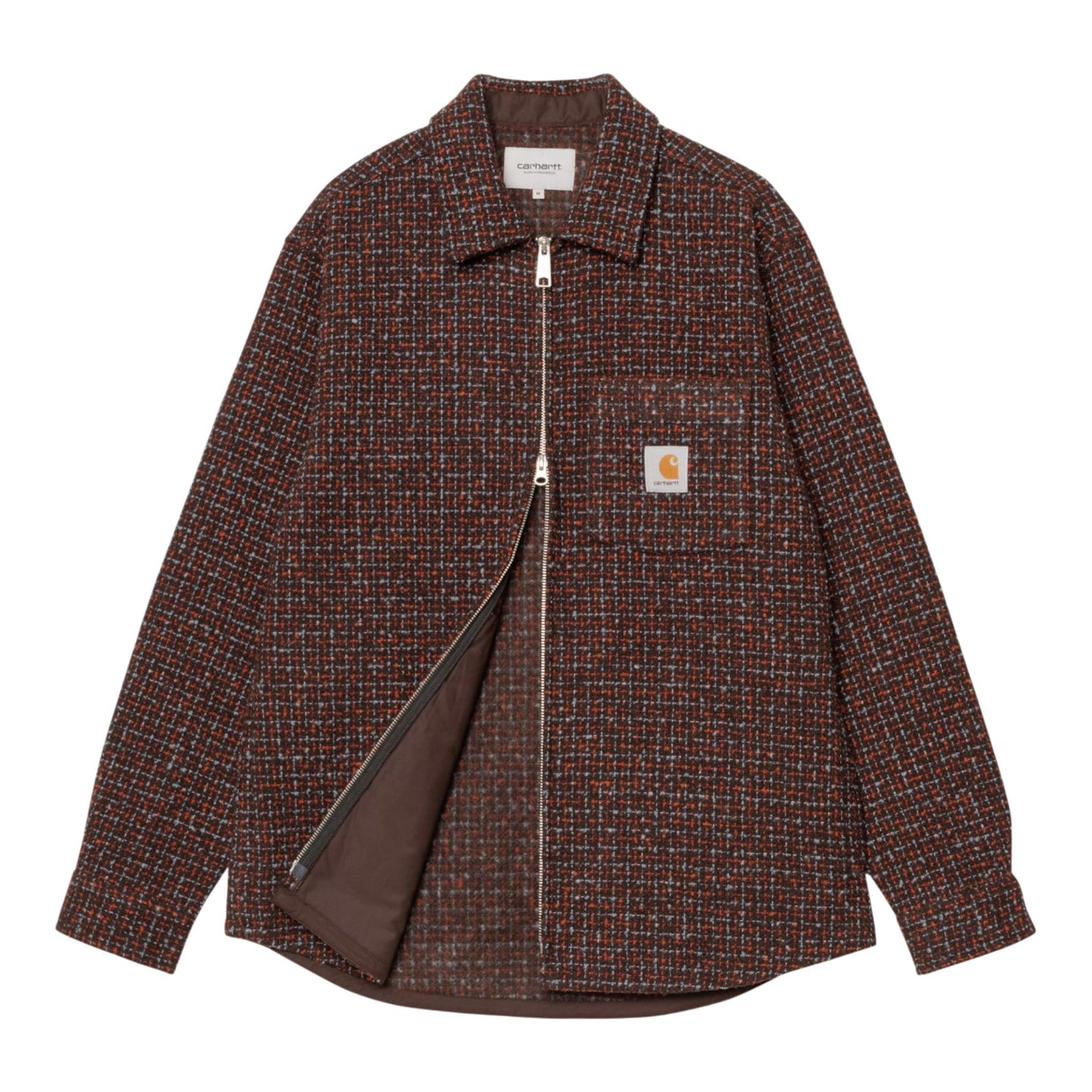 Camicia Carhartt Wip Bellamy Shirt Jac Bellamy Check - Tobacco - Giacche di Carhartt Wip | Francis Concept