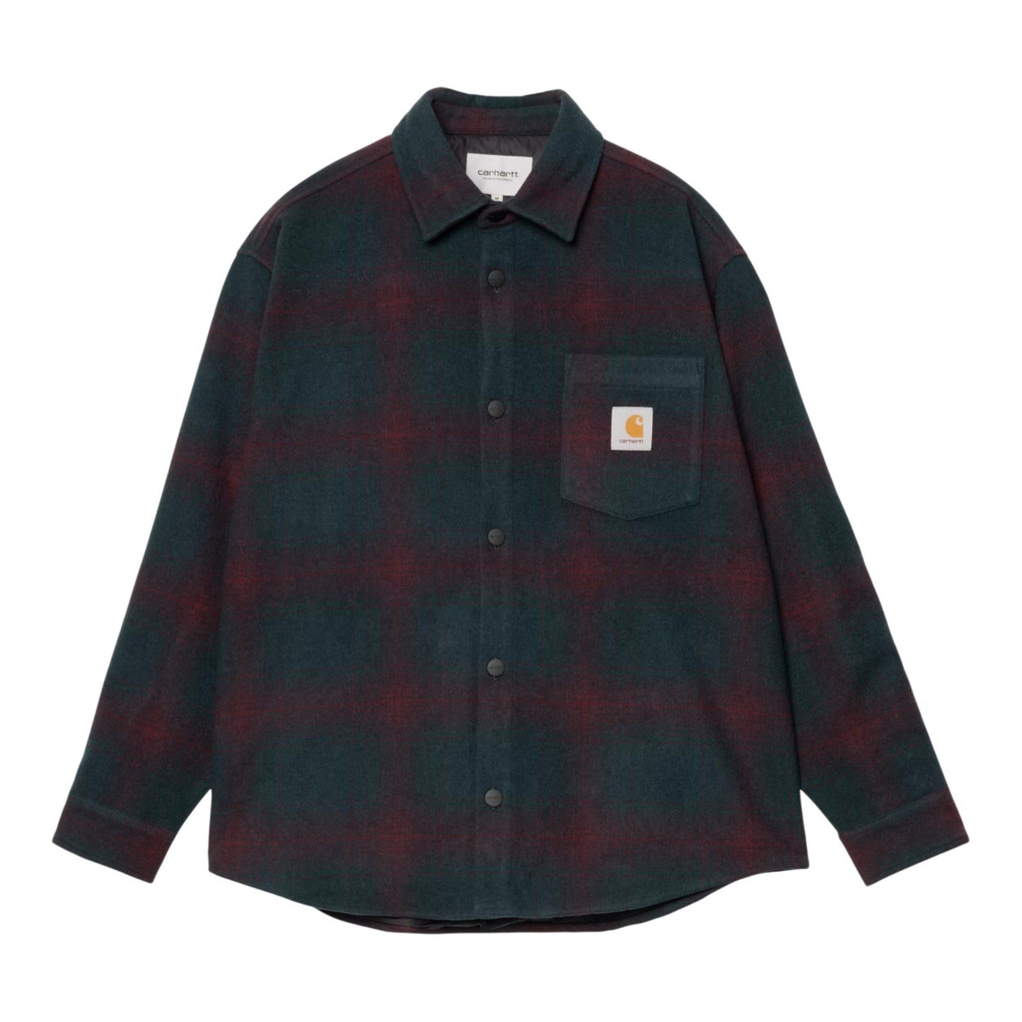 Camicia Carhartt Wip Brennan Shirt Jac - Brennan Check / Deep Lagoon - Giacche di Carhartt Wip | Francis Concept