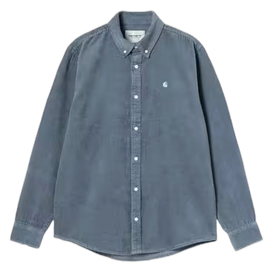 Camicia Carhartt Wip L/S Madison Cord Shirt - Angelite - Camicie di Carhartt Wip | Francis Concept