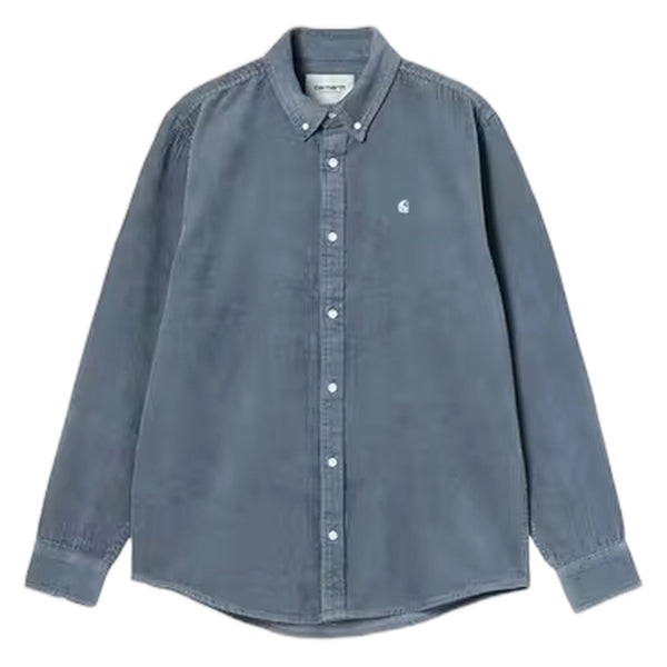 Camicia Carhartt Wip L/S Madison Cord Shirt - Angelite - Camicie di Carhartt Wip | Francis Concept