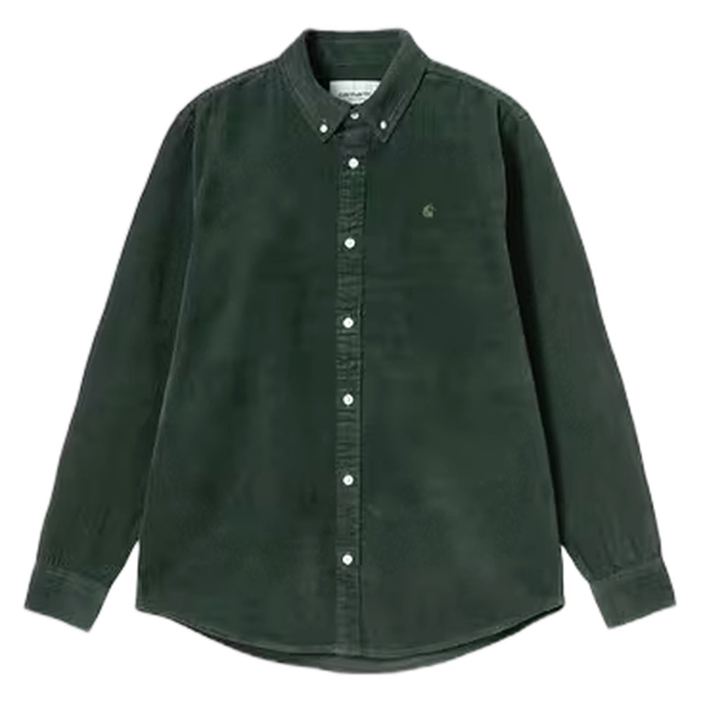 Camicia Carhartt Wip L/S Madison Cord Shirt - Sycamore Tree - Camicie di Carhartt Wip | Francis Concept