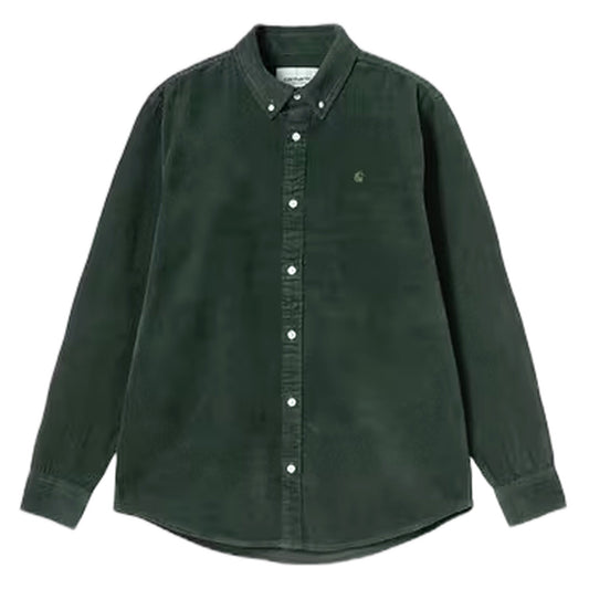 Camicia Carhartt Wip L/S Madison Cord Shirt - Sycamore Tree - Camicie di Carhartt Wip | Francis Concept